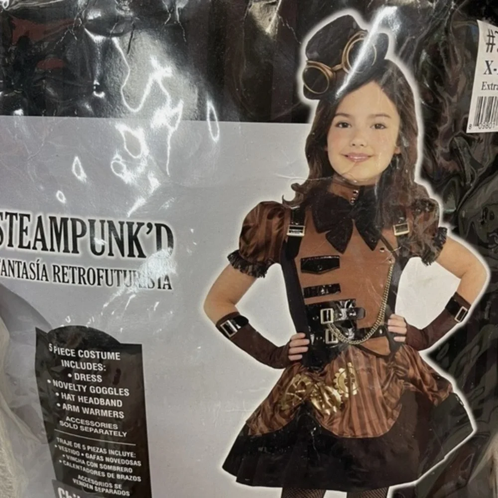 Amscan Kids Brown Steampunk Costume